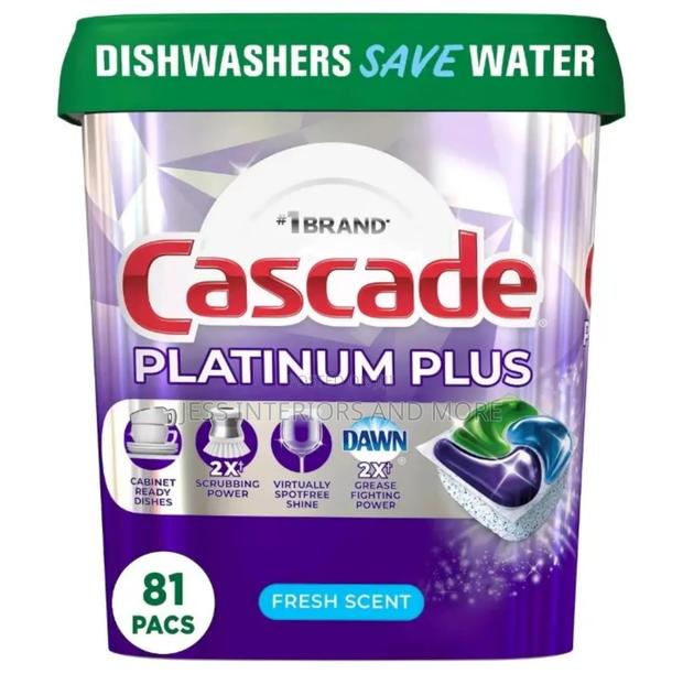 Cascade Platinum Plus Dishwasher Pod Dish Detergent