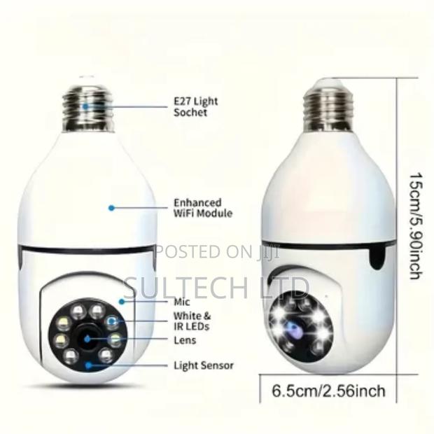 V380pro Wifi Smart Net Bulb Camera photo 2