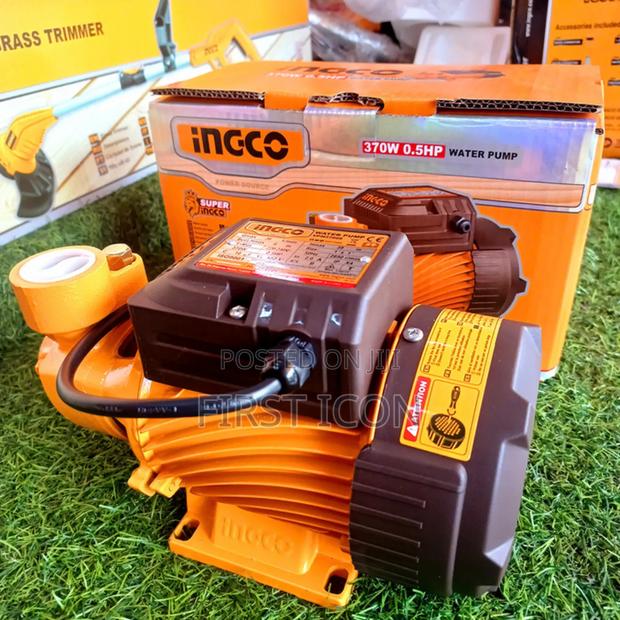 370w, 0.5hp Water Pump - Ingco - Vpm37068 photo 2