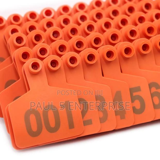 100pics Cow Ear Tags for Identification photo 4