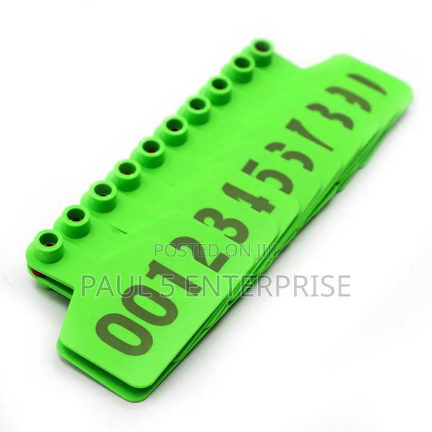 100pics Cow Ear Tags for Identification photo 5