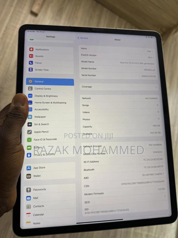 Apple iPad Pro 12.9 (2022) 256 GB Gray photo 4