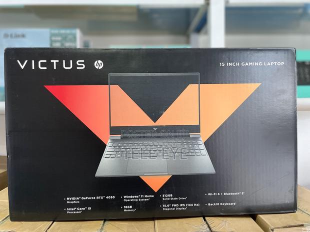 New Laptop HP Victus 15 16GB Intel Core I5 SSD 512GB