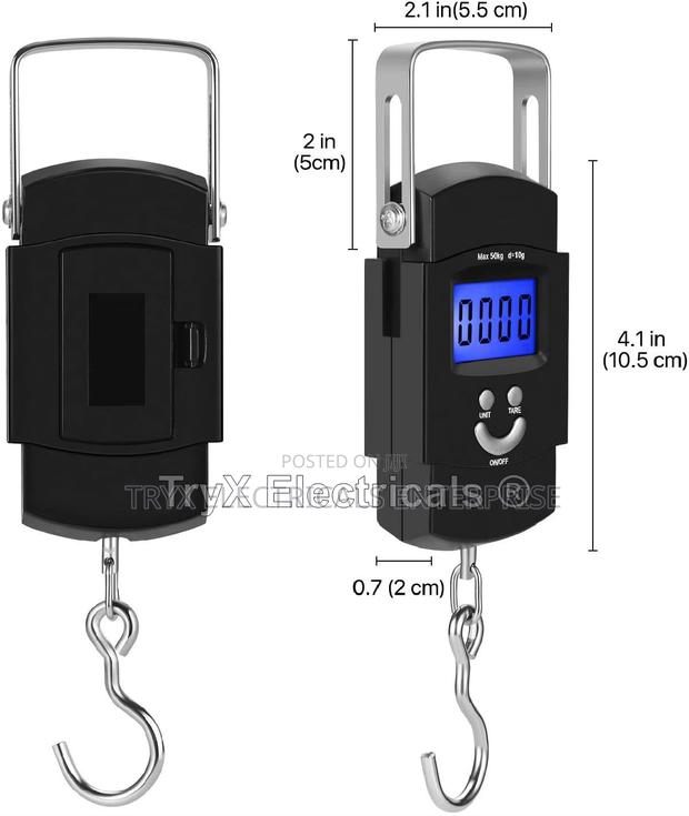 Electronic Portable Scale - 50kg photo 3