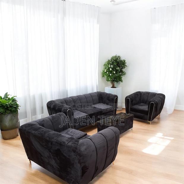 Black Fabric Family Set photo 2