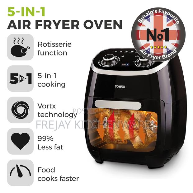 Tower T17038 Xpress 5-in-1 Manual Air Fryer Oven