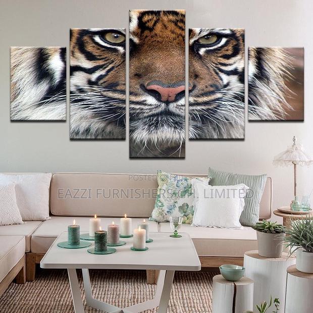 Exotic Tiger Face Wall Arts Canvas Frame Decor · Photo 3