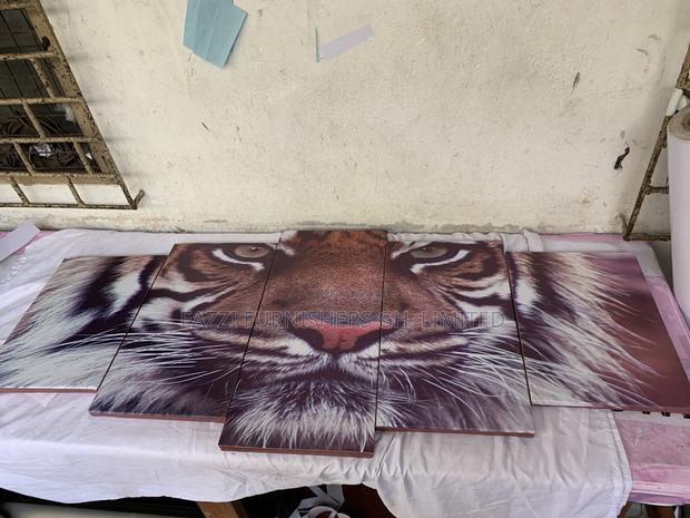 Exotic Tiger Face Wall Arts Canvas Frame Decor · Photo 4