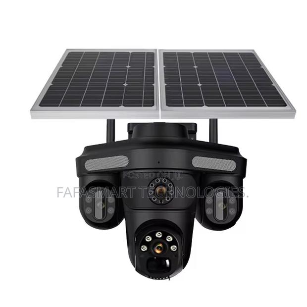 3 Lens 4g Solar Camera