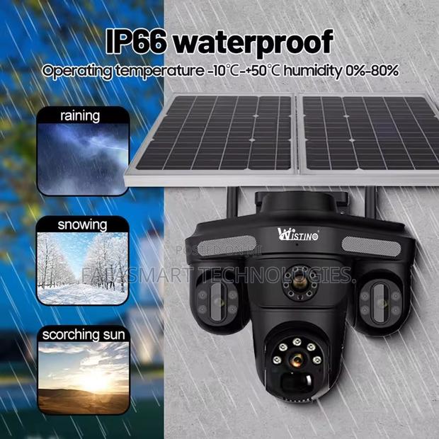 3 Lens 4g Solar Camera photo 3