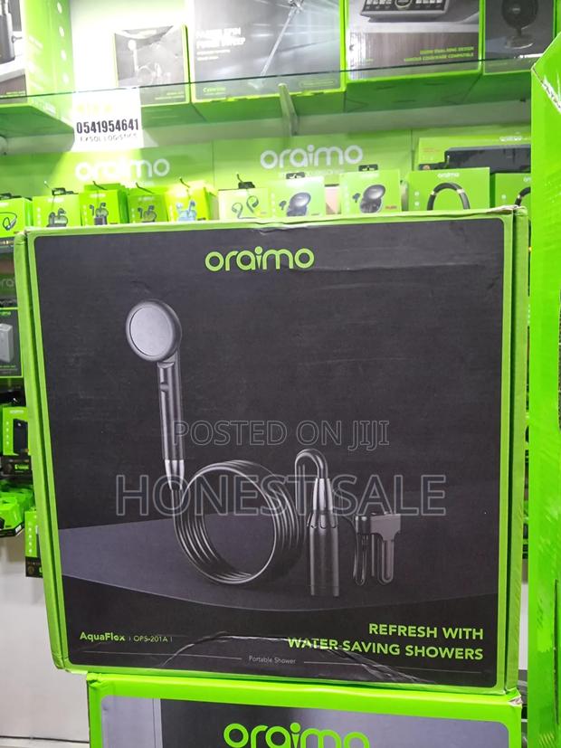 Oraimo Aquaflex Portable Rechargeable Shower Pump · Photo 3