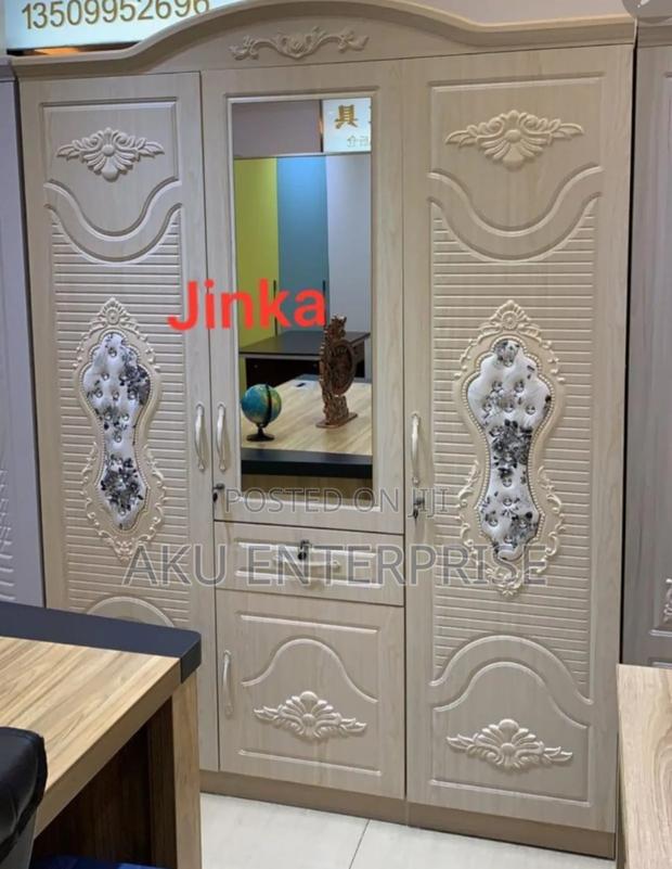 3 in 1 Wooden Wardrobe With Mirror · Photo 2
