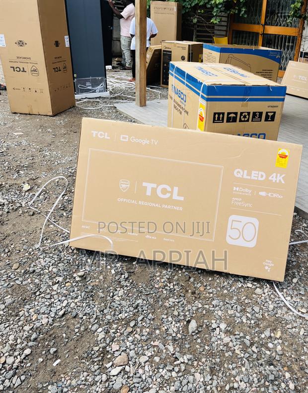 Most Durable TCL 50c645 50” Qled Smart Screen Tv(Black) · Photo 3