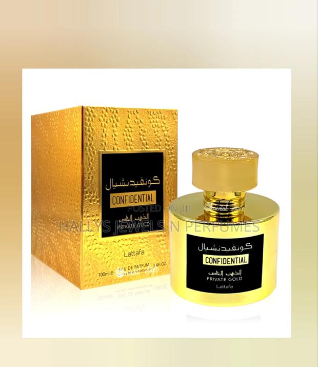 Confidential Private Gold Perfume by Lattafa, 100ml, Unisex · Photo 2