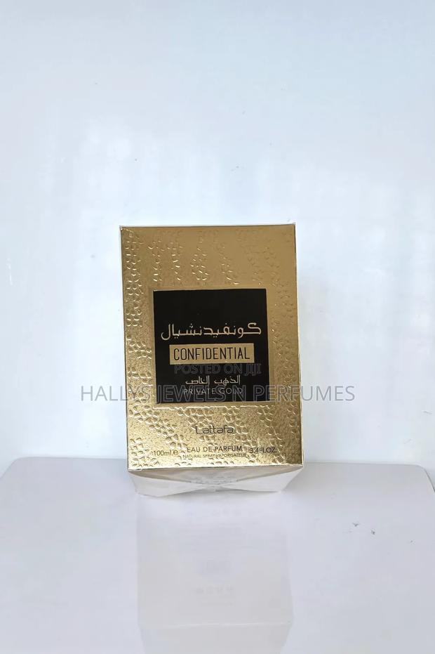 Confidential Private Gold Perfume by Lattafa, 100ml, Unisex · Photo 4