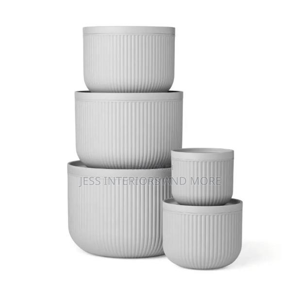 Member's Mark 10-Piece Serving Bowl Set (Gray) photo 2