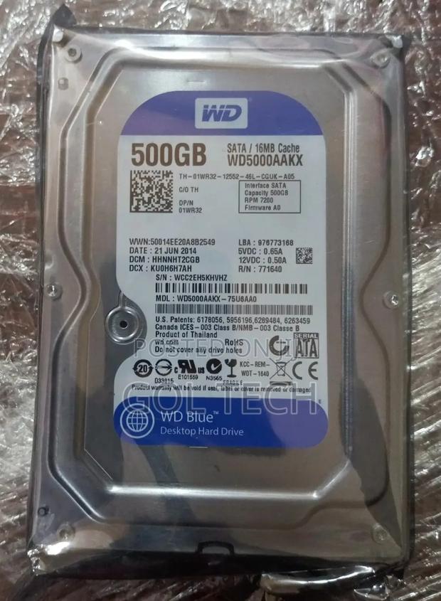 500gb Hard Drive Wd Sata 3.5 Desktop HDD for CCTV · Photo 3