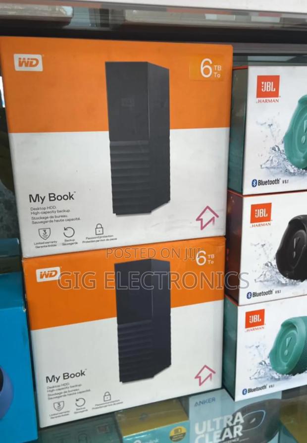 Wd 6tb My Book Desktop USB 3.0 External Hard Drive · Photo 2