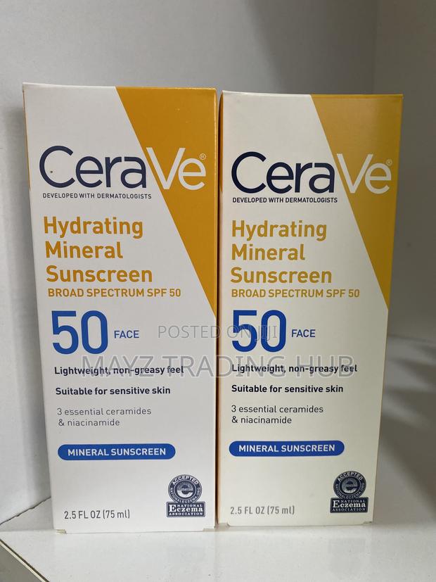 Cerave Hydrating Mineral Sunscreen