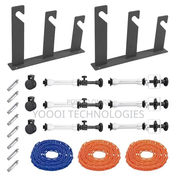 6 Roller Wall Mount Manual Background Support photo 4