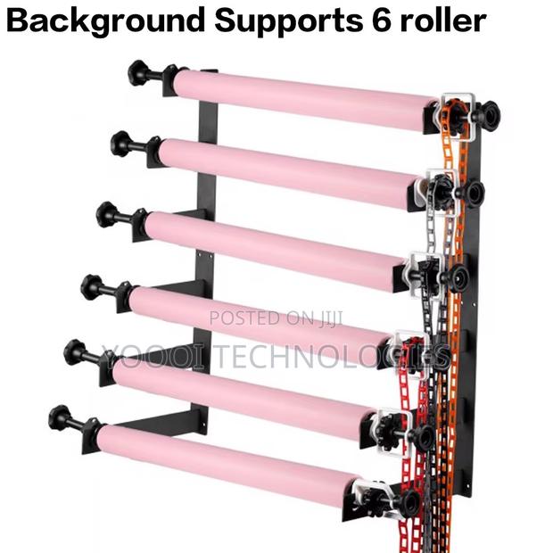 6 Roller Wall Mount Manual Background Support photo 7