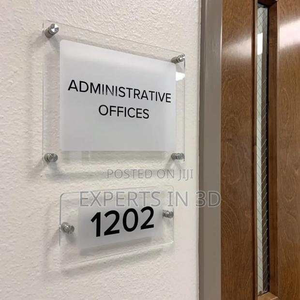 Door Label/Office Branding