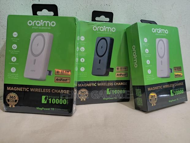 Oraimo Magpower 15 10000mah Wireless and Wired Power Bank · Photo 3