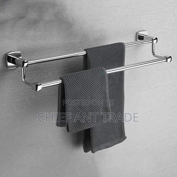 Towel Rail Silver 400a-2 T-R 90cm · Photo 3