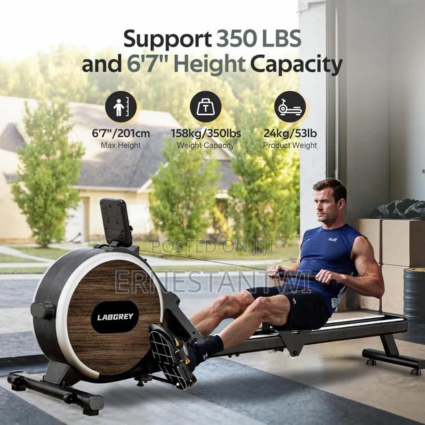 160kg Capacity Magnetic Rowing Machine From Labgrey, Uk photo 2