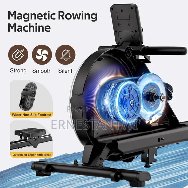 160kg Capacity Magnetic Rowing Machine From Labgrey, Uk photo 4