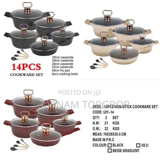 14pcs Cookware Set