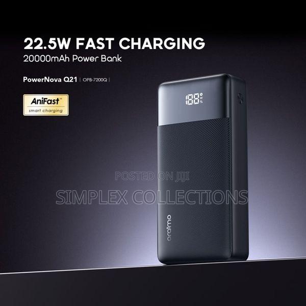Oraimo Powernova Q21 20000mah 22.5w Power Bank photo 3