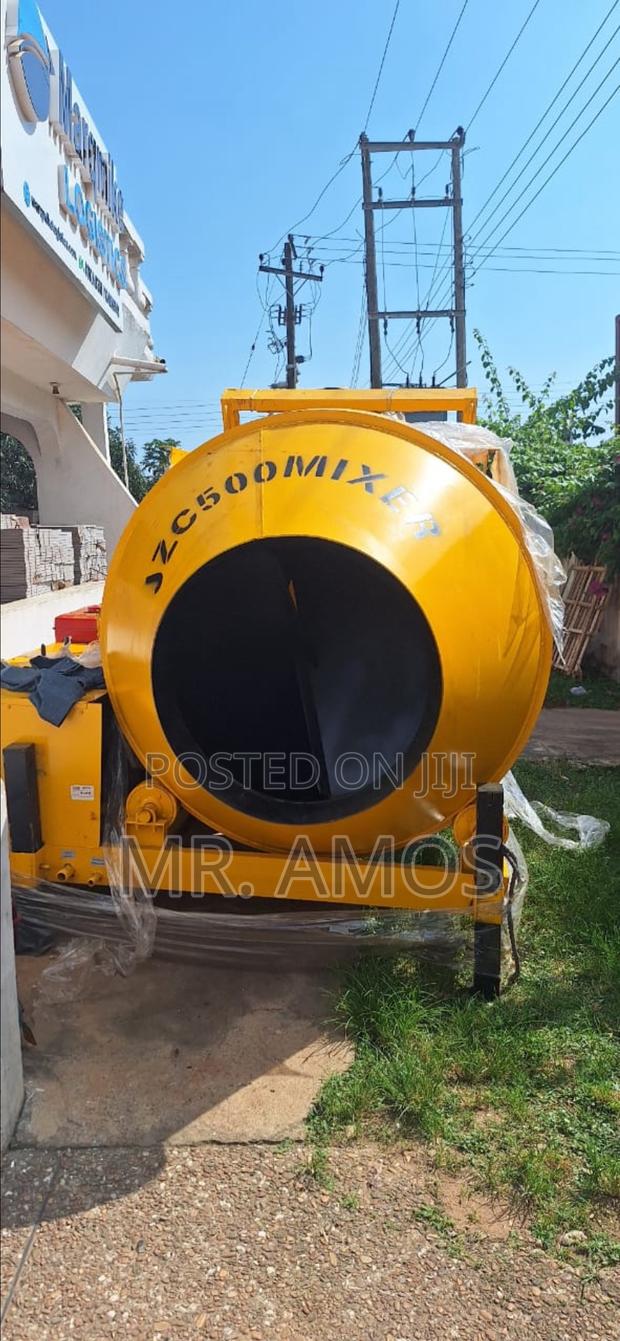 Jzc500 Portable Diesel Concrete Mixer Machine