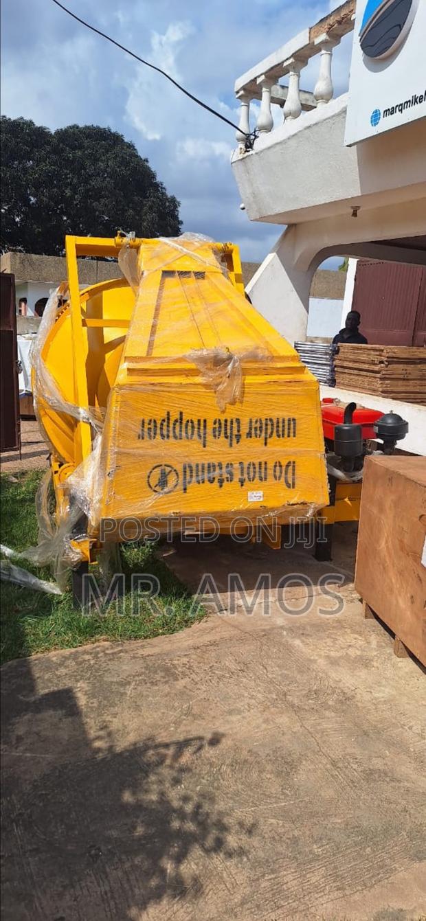 Jzc500 Portable Diesel Concrete Mixer Machine photo 2