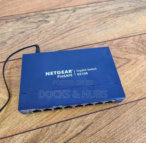 Netgear 8-Port Gigabit Ethernet Unmanaged Switch (Gs108) photo 3