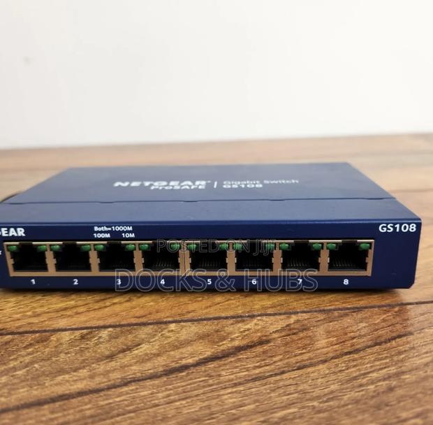Netgear 8-Port Gigabit Ethernet Unmanaged Switch (Gs108) photo 2