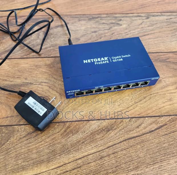 Netgear 8-Port Gigabit Ethernet Unmanaged Switch (Gs108) photo 4