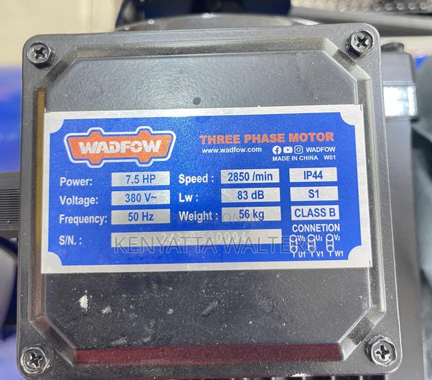 Wadfow Auto Electric 500l 7.5hp Air Compressor photo 8