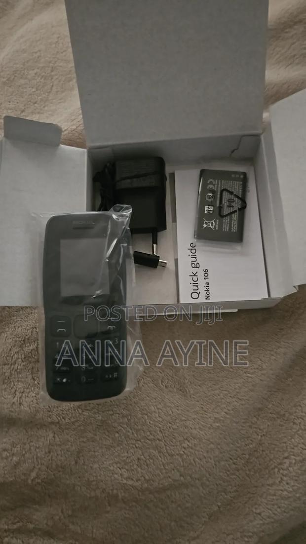 New Nokia 106 Black
