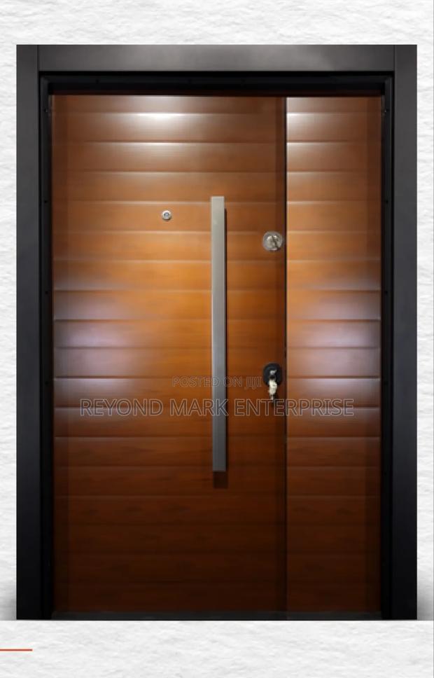 Waterproof Security Door, Full Metal Security Door. Luksury · Photo 4