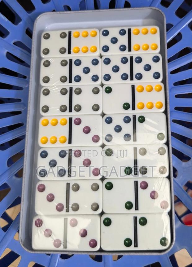 Double Six Colour Dots Dominoes (Domino Game) photo 2
