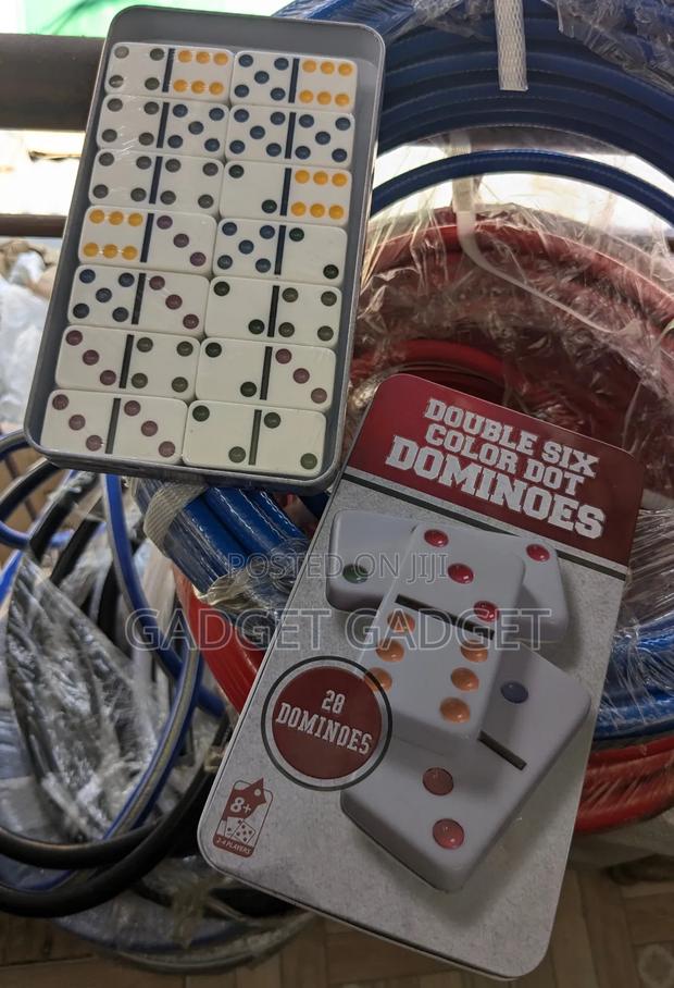 Generic Double Six Dot Dominoes (28 Dominoes) photo 2