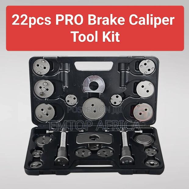 22pcs Pro Brake Caliper Tool Kit - Now With Vw Special