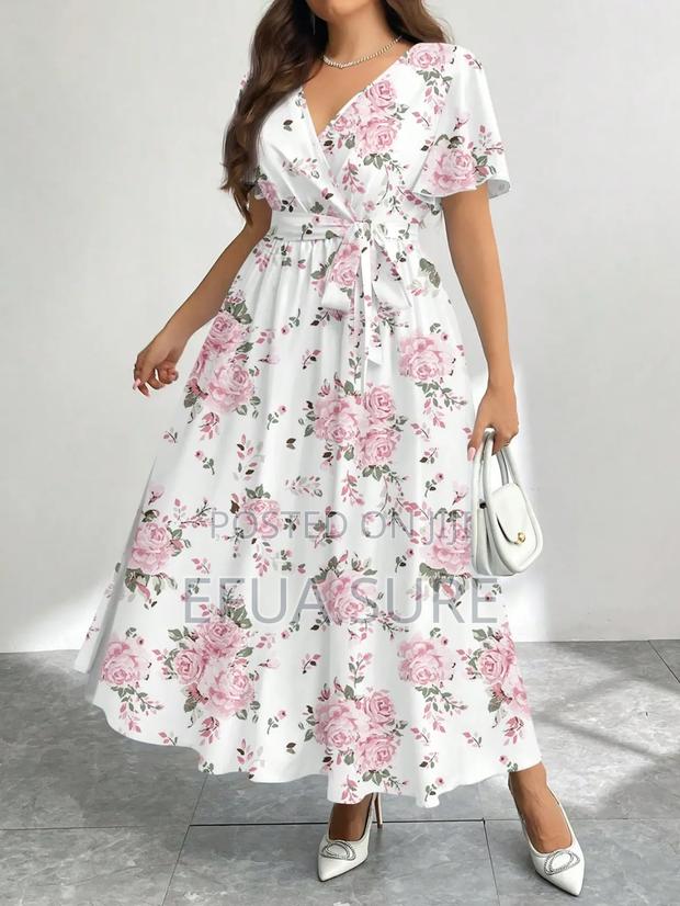 Dazy Women's Chiffon Floral Print Dresses