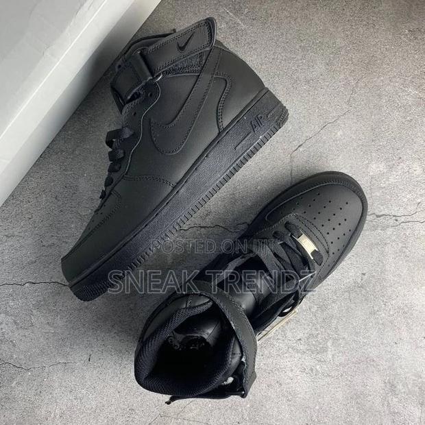 Nike Air Force H Long Black N White · Photo 3