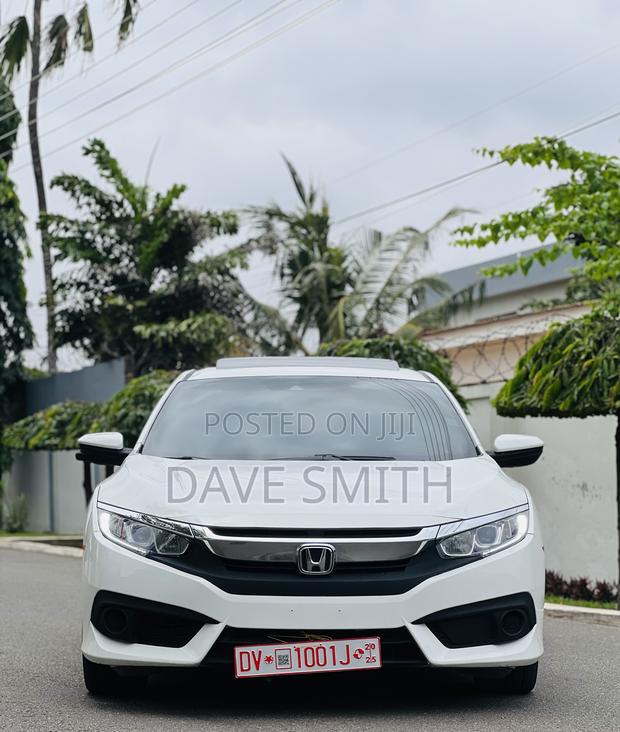 Honda Civic EX 4dr Sedan (2.0L 4cyl) 2017 White