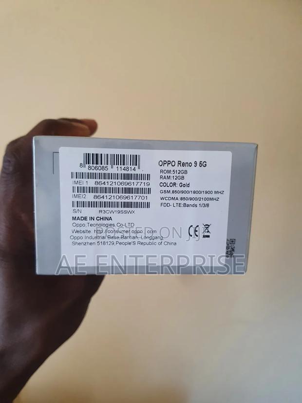 New Oppo Reno9 512 GB Gold photo 2