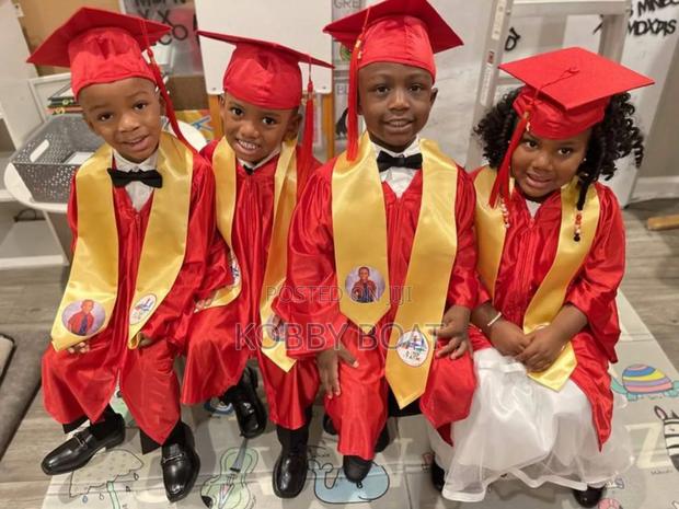 Graduation Gown Robe for Kids Children photo 3