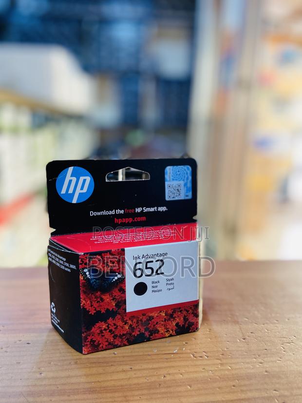 Hp 652 Ink Black (F6v25ae Bhl) photo 2