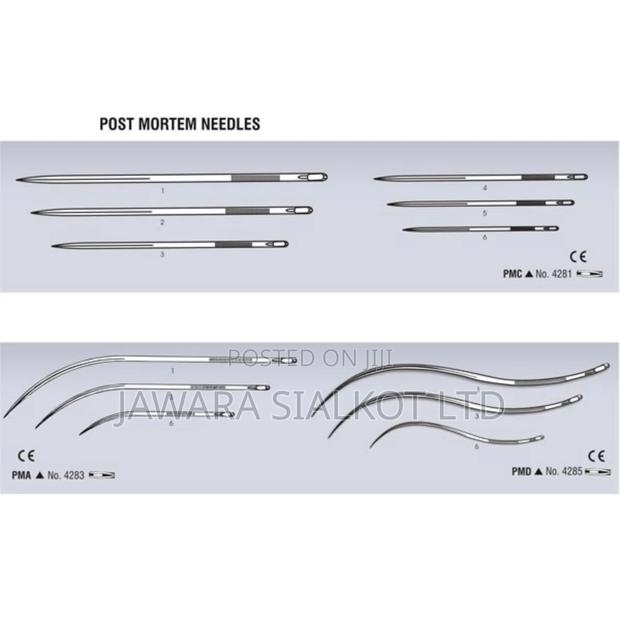 Post Mortem Curved and Straight Needle